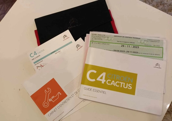 Citroen C4 Cactus cena 39900 przebieg: 159900, rok produkcji 2017 z Bielawa małe 154
